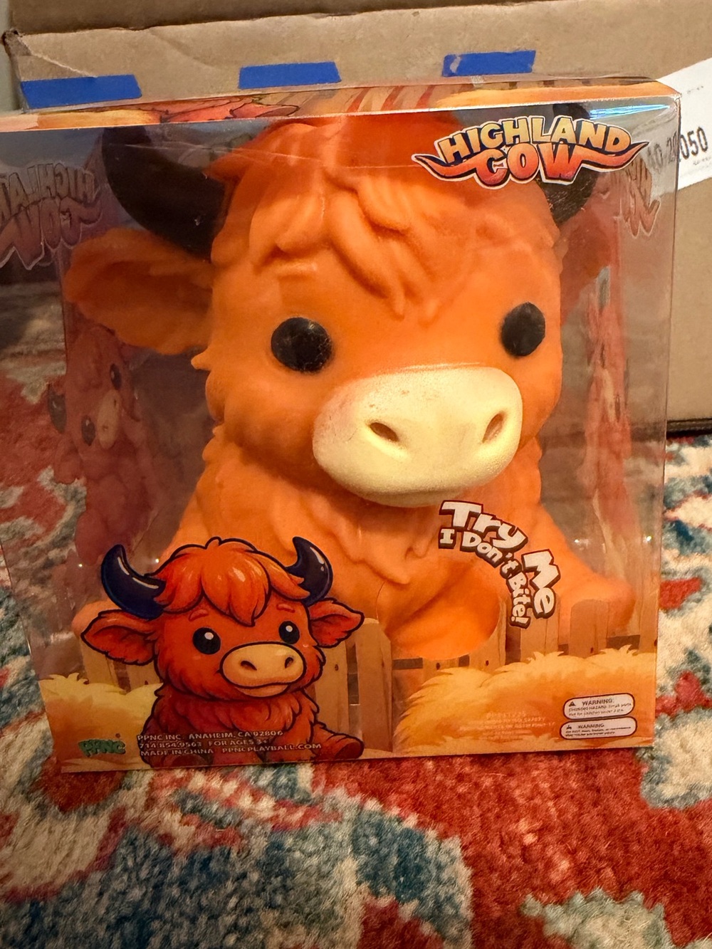 Orange Plush Stuffed Animal - Try Me